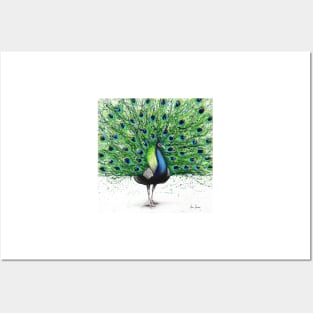 Pavo Indigo Posters and Art